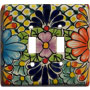 Mexican Switch Plate Tile Segovia sp9001